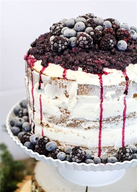 Naked Cake With Berry Compote Recipe And How To The Diy Lighthouse In