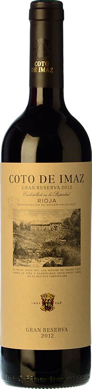 Coto De Imaz Gran Reserva 2012 Comprar Vino Tinto Gran Reserva