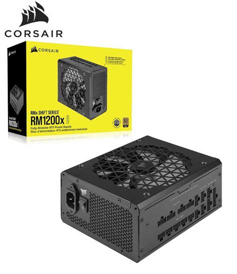 Corsair Cp 9020254 Uk Rm1200x Shift 80 Plus Gold Fully Modular Atx