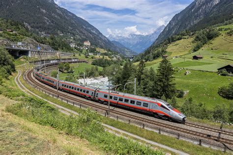 Etr Cisalpino Due Der Fs Zwischen Gurtnellen Und Wassen