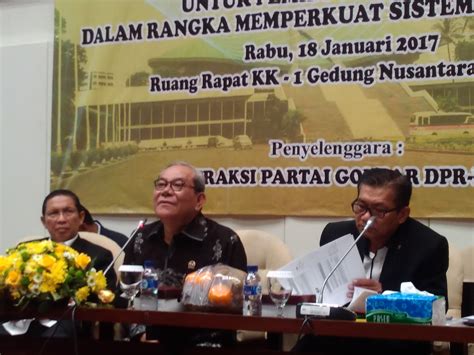 Fraksi Golkar Konsisten Perjuangkan Sistem Pemilu Proporsional Tertutup