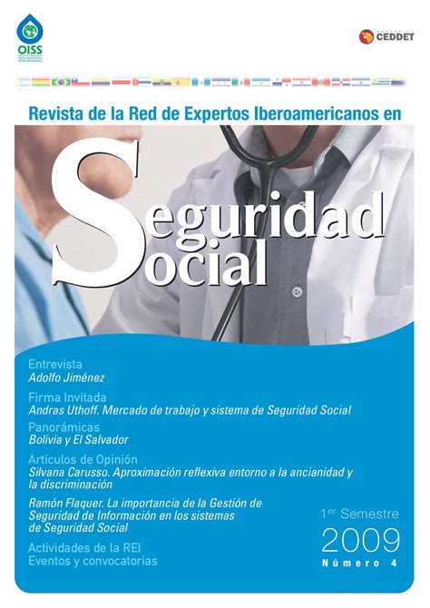 Nº 4 REVISTA DIGITAL DE LA REI EN SEGURIDAD SOCIAL by Fundación CEDDET