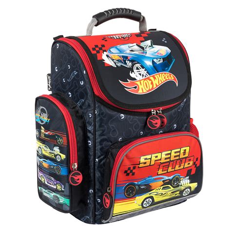 Tornister szkolny dla chłopca Hot Wheels czarny St Majewski St Majewski Sklep EMPIK