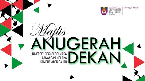 Majlis Anugerah Dekan 2023 YouTube