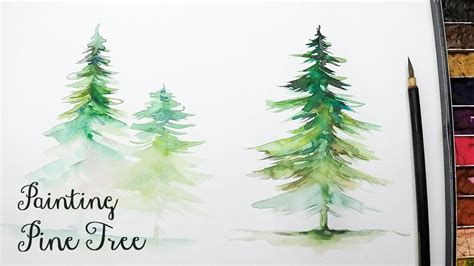 How To Paint Pine Trees In Watercolor Expert Tips Your Painting Haven