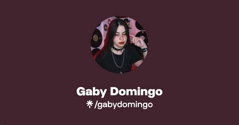 Gaby Domingo Listen On Spotify Linktree