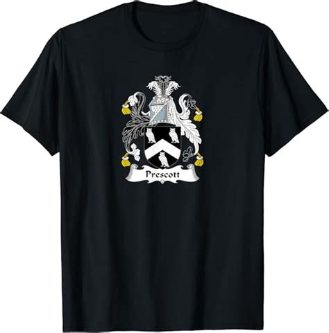 Amazon.com: Prescott Coat of Arms - Family Crest Shirt : Clothing, Shoes & Jewelry