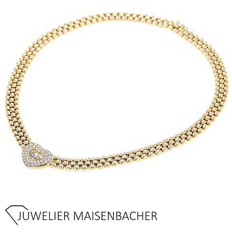 Chopard Happy Diamonds Collier JETZT Online Kaufen Juwelier Maisenbacher