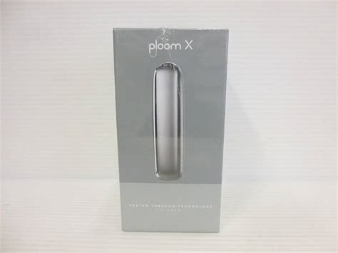 54237 Ploom Xプルームエックス スターターキット Silverシルバー 電子タバコ 喫煙具グッズその他｜売買された