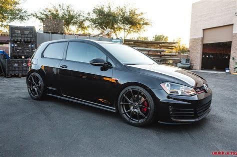 Volkswagen Golf Gti Black Vorsteiner V Ff Wheel Wheel Front