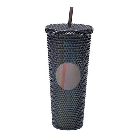 Cheap 710ML 24OZ Large Capacity Water Cup Fully Studded Matte Tumbler