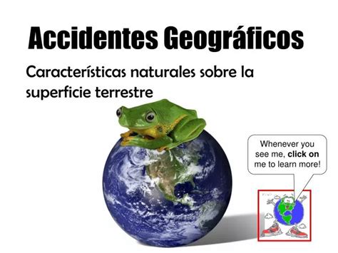 PPT Accidentes Geográficos PowerPoint Presentation free download