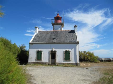 Phare Des Chats Vu De Devant Ile De Groix Morbihan Brittany