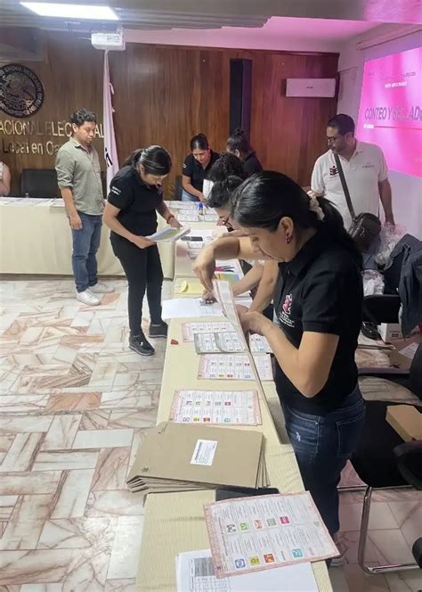 La Jornada Recibe Oaxaca Millones Mil Boletas Electorales