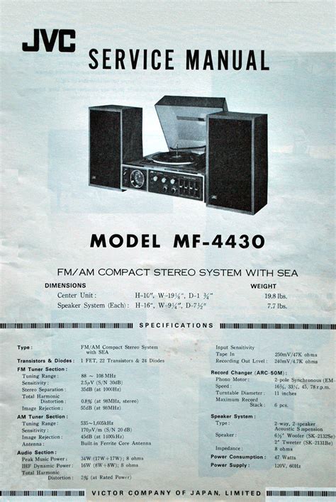 JVC MF-4430 | hifi-wiki.com