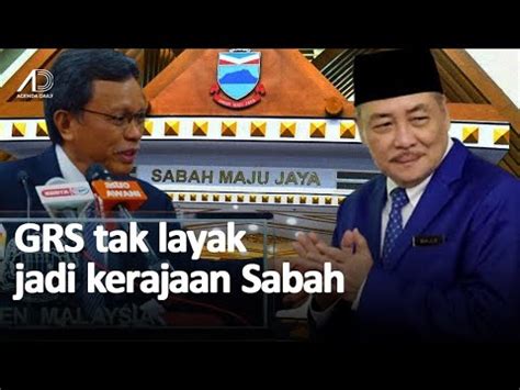 GRS Tak Tanding PRU15 Hajiji Pinda Perlembagaan Sabah Supaya Jadi