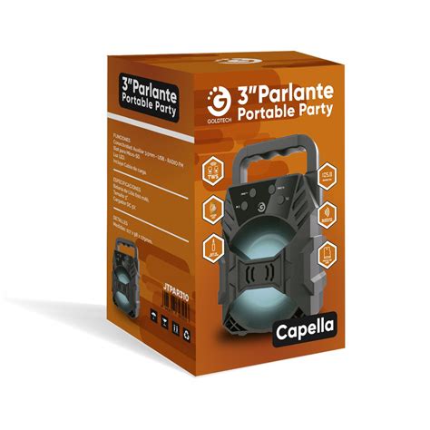 PARLANTE GOLDTECH 3 CAPELLA JTPAR310 Jtech