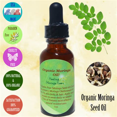 Organic Moringa Seed Oil