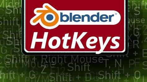 Горячие клавиши Blender Hotkeys Blender Youtube