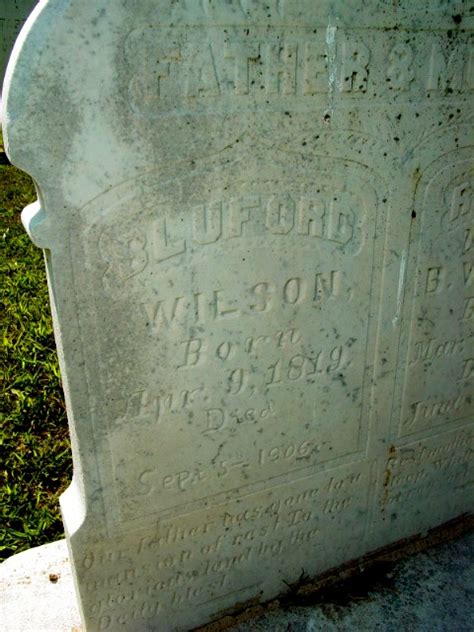 Bluford Wilson M Morial Find A Grave