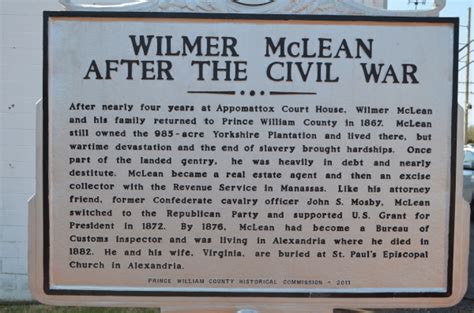 The Serendipity Of Raven And Wilmer Mclean