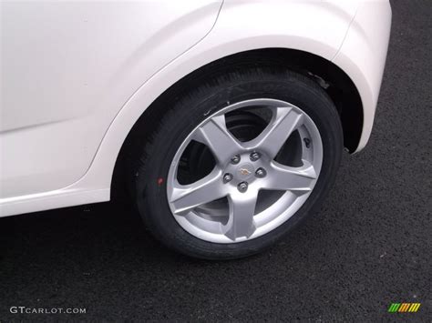 2015 White Diamond Tricoat Chevrolet Sonic LTZ Hatchback 100069907