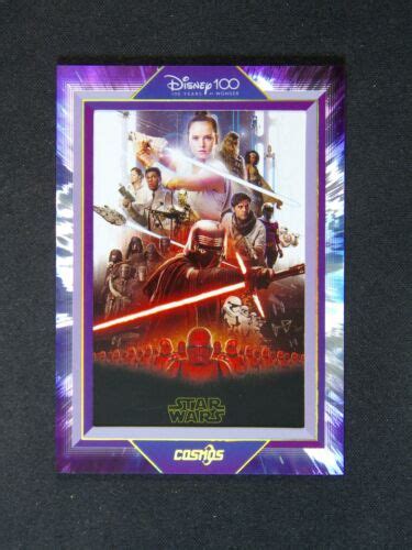 2023 Kakawow COSMOS DISNEY 100 ALL STAR Poster Rise Of Skywalker Star