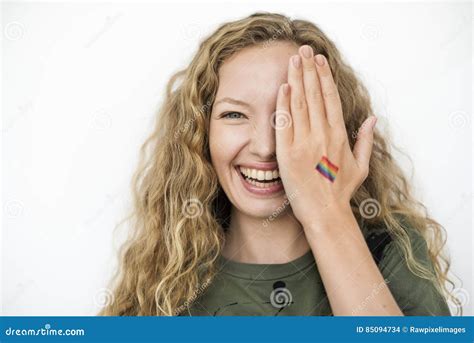 LGBT Lesbian Gay Bisexual Transsexual United Concept Stock Photo Image Of Flag Equality 85094734