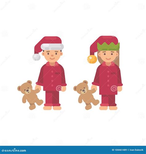 Christmas Hats Cartoon Vector | CartoonDealer.com #20541667