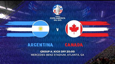 Argentina Vs Canada Full Match Replay Copa America 2024