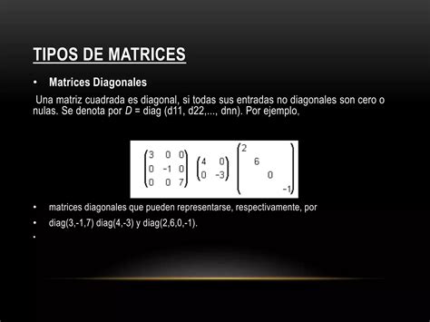 Matrices Y Determinantes PPT