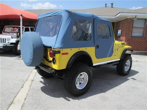 1977 Jeep CJ7 Renegade 71,475 Miles Yellow Convertible V8 Automatic for ...