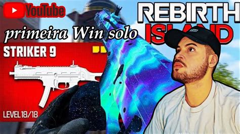 Primeira Win Solo Rebirth Island Youtube