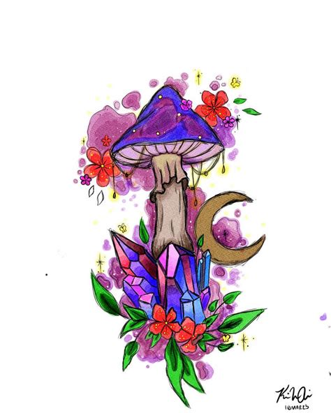 Mystical Mushroom by LaurenLara22 on DeviantArt