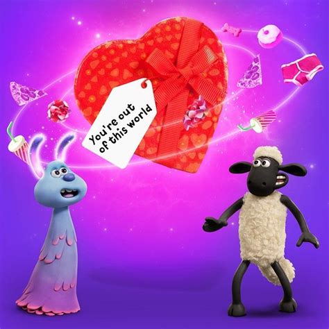 Shaun the Sheep on Instagram: “Love makes the world go round! . . . # ...