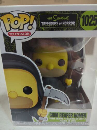 Funko Pop Vinyl The Simpsons Grim Reaper Homer 1025 Vinyl Figure