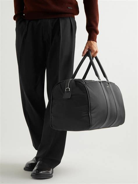 Zegna - Logo-Appliquéd Shell Holdall Zegna