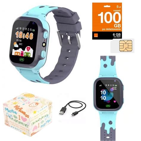 Smartwatch Zegarek Dla Dzieci Lokalizator Lbs Sim ZeeTech Sklep