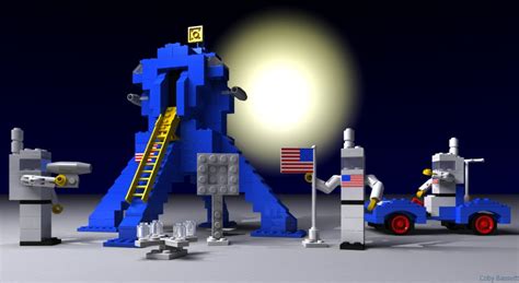 Love this nostalgic LEGO moon landing - All About The Bricks