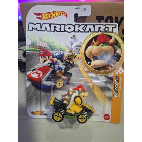 Bowser In Standard Kart Hot Wheels Mario Kart Shopee Philippines