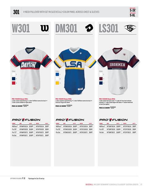 Wilson Baseball and Softball Uniform Catalog 2017 by LTS - Legacy Team ...