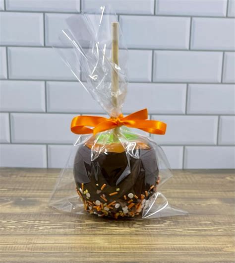 The Candy Corn or Pumpkin Pie Caramel Apple faux Caramel - Etsy