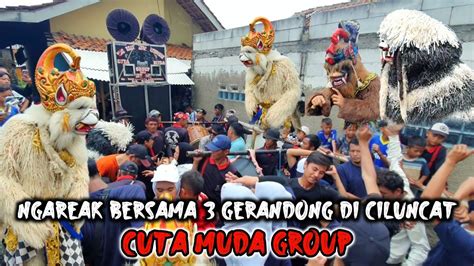 NGAREAK DI TEMPAT BERSAMA 3 GERANDONG CUTA MUDA GROUP LIVE CILUNCAT