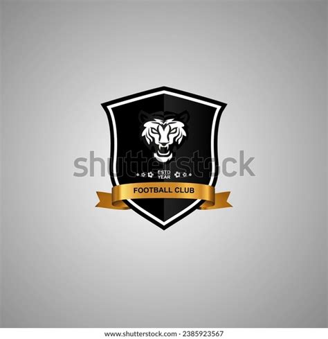 Football Club Logo Vector Template Design Stock Vector (Royalty Free ...