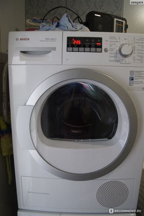 BOSCH Сушильная машина WTB 66211 OE EcoLogixx 8 - «Освобождает время ...