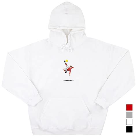 Wayne Rooney Bicycle Kick Manchester United Graphic Hooded Top