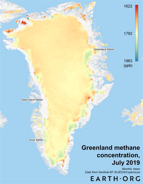 What Satellite Imagery Tells Us About Methane Emissions in Greenland