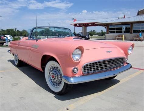 Sunset Coral 1956 Ford Thunderbird For Sale Mcg Marketplace