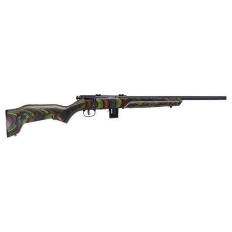 Savage Arms 93R17 Minimalist 17 HMR Bolt Action Rifle Natural Green