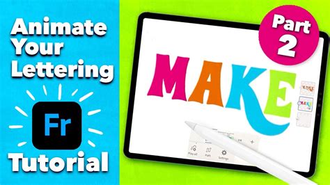 4 More Ways To Animate Lettering In Adobe Fresco YouTube